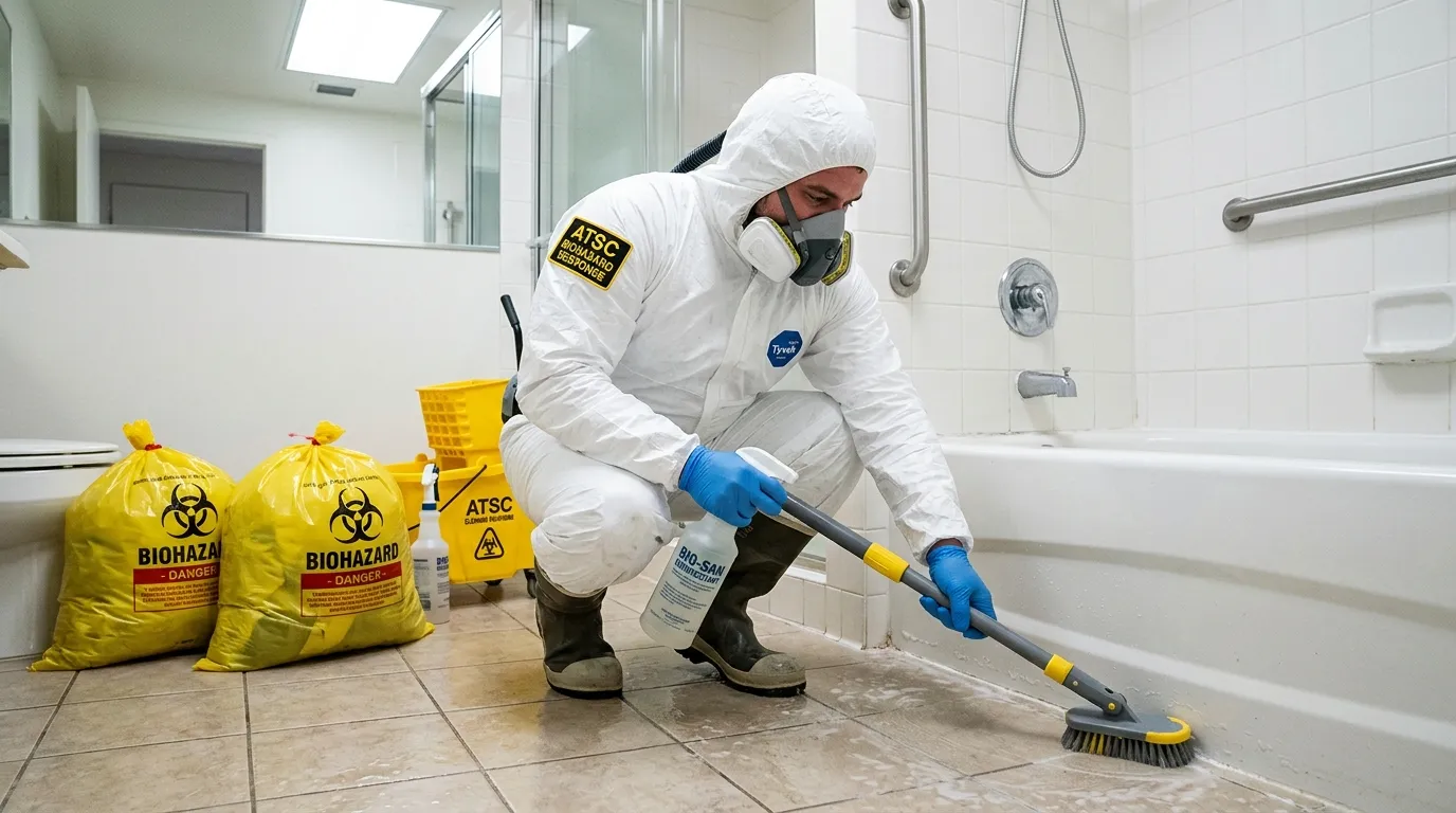Decontamination equipment deployed for Blood Cleanup in Heathrow